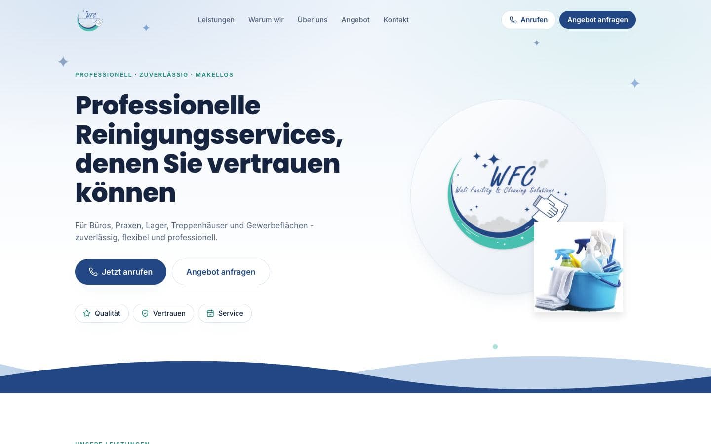 Website of Wali WFC